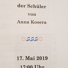 Anna Kosera | Klavierunterricht